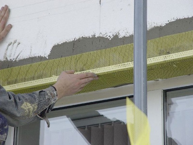 Штукатурный фасад